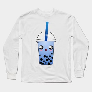 Happy Sailor Mercury Boba Long Sleeve T-Shirt